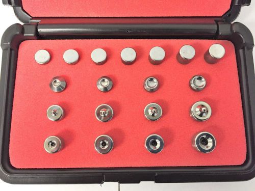 Rivet Squeezer Set Kit 20 pcs Dimple Dies AN426, Squeezer Sets AN470 Flush Sets