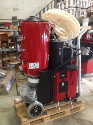 Ermator t8600 propane hepa dust extractor for concrete grinder for sale