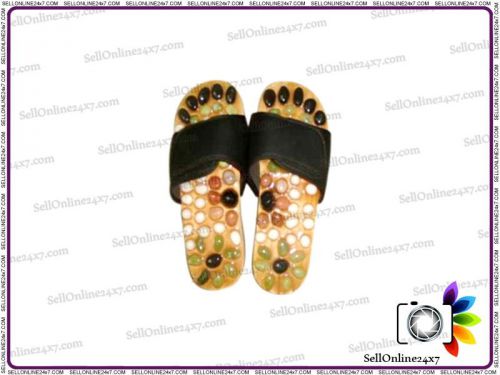Acupressure + Stone  Footware Shoes Flip Flops Slipper Slimming Massage Therapy