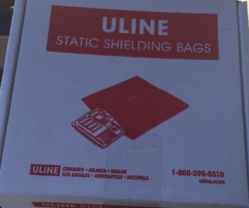 Uline Static Shielding Bags (100) Pcs 2x3 S-6509