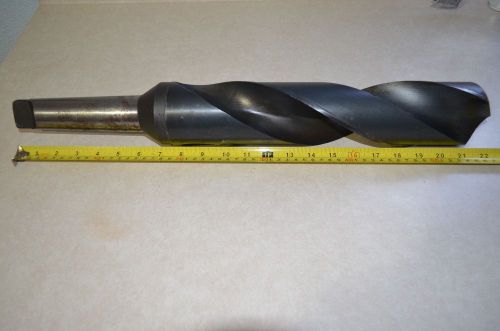 Morse Taper Shank Drill Bit 3&#034; USED Cle-forge HS 22&#034; Long #116895