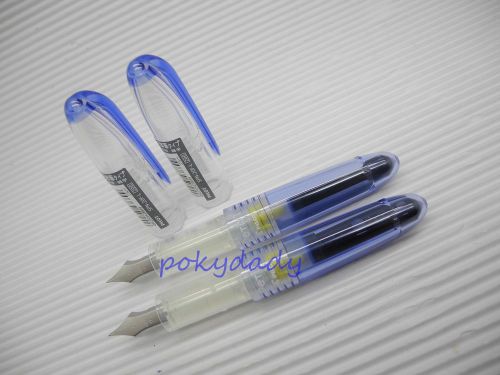 3pcs Pilot SPN-20F Petit 1 fine nib Fountain pen Blue(Japan)
