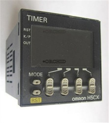 Used omron digital timer h5cx-l8 100-240vac tested for sale