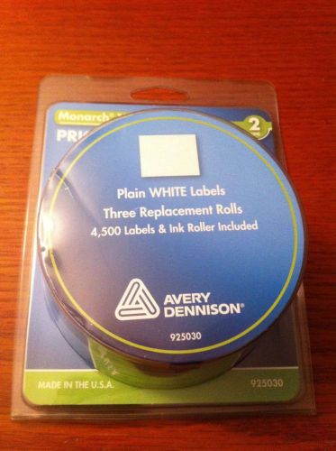 Avery Dennison Monarch 1115 Pricing Labels - 2 lines - white