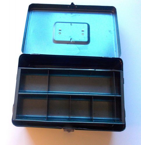 Vintage Climax Metal Cash Box with Tray