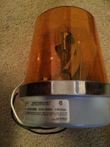 Edwards signaling adaptabeacon 52a-g5-20wh rotating light for sale