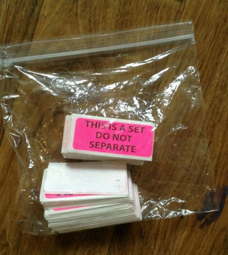 &#039;This is a set do not separate&#039; stickers shipping amazon 60+ ebay etsy bonanza
