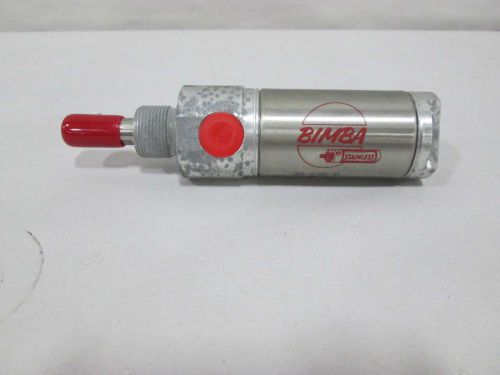 NEW BIMBA 38-025-D STAINLESS 38MM BORE 25MM STROKE PNEUMATIC CYLINDER D377404