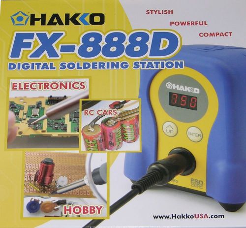 Hakko FX888D-29BY Digital Soldering Station (FX-888D) Electronics/Hobby/RC Cars