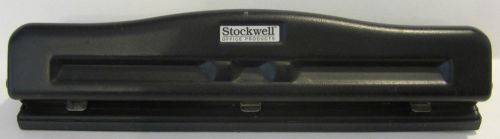 Stockwell Office Products Metal 3 Hole Paper Puncher