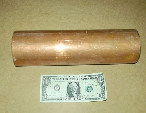 3 inch copper pipe CERRO TYPE L 10.5 inches long