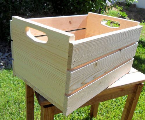 WOODEN CRATES -apple , produce , book shelves , storage crate
