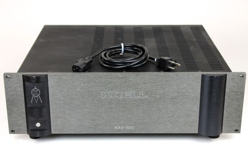 Krell KAV-500 4-Channel Power Amplifier KAV500 Amp