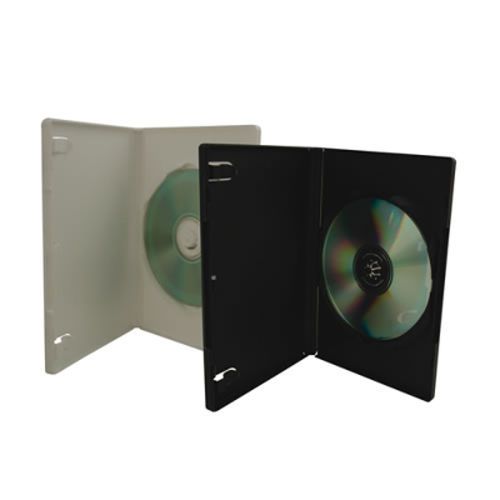 White Single DVD Case with Full Sleeve