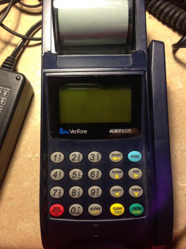 Verifone Nurit 8320 Dial Non-Working PARTS OR REPAIR