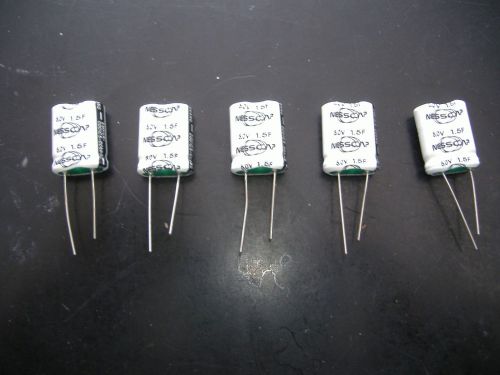 Super Capacitors, 1.5F, 5.0V, ROHS, Radial, Five of them