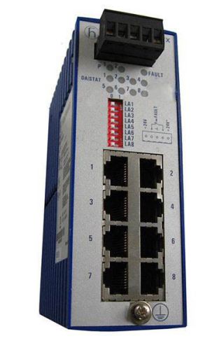 Hirschmann rs2-tx ethernet rail switch, 8 x 10/100 mpbs for sale