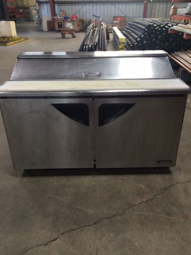 Turbo air tst-60sd refrigerated prep table for sale