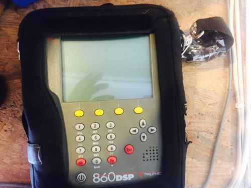 Trilithic 860 DSPi 1GHz Cable Analyzer CATV Meter 860DSPi DSP QAM Power Pack