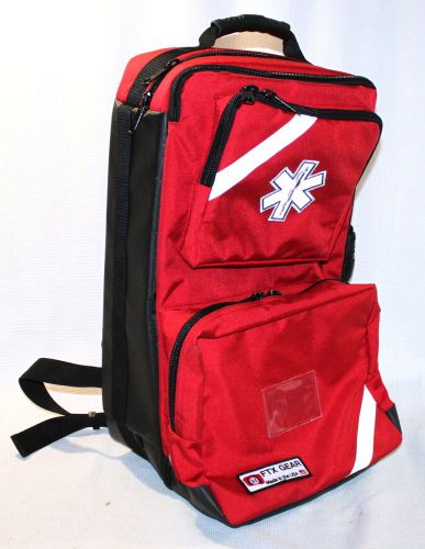 Ftx gear medic red o2 oxygen tank trauma medical backpack ft-911-84550rd for sale