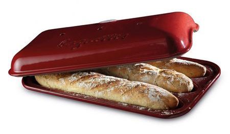 Baguette mould - red for sale