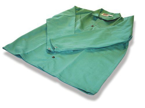 Us forge 99424 flame retardant jacket  medium  green for sale