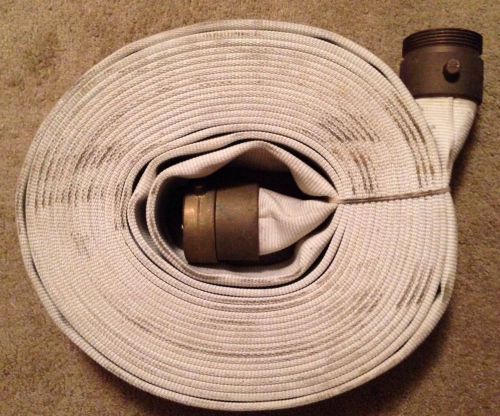Underwriters Laboratories Inc...50 Foot Rubber Lined Fire Hose..2 1/2.. LOOK!!