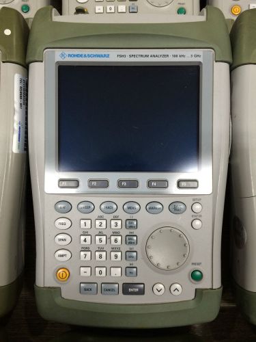 Rohde &amp; Schwarz R&amp;S FSH3.03 Series Handheld Spectrum Analyzer