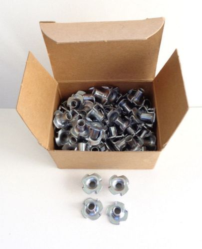 Vintage dave grattan, 1/4&#034; plated tee nuts, #20 full original nos box for sale