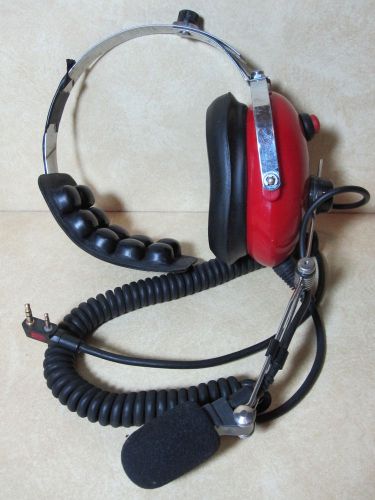 Kenwood 2-pin headset, ptt / kenwood ptt headset / kenwood push-to-talk headset for sale