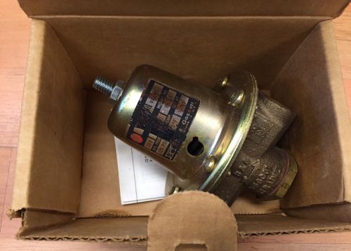 Bell &amp; gossett 110190 pressure reducing valve 1/2&#034; brass b38 new in box for sale