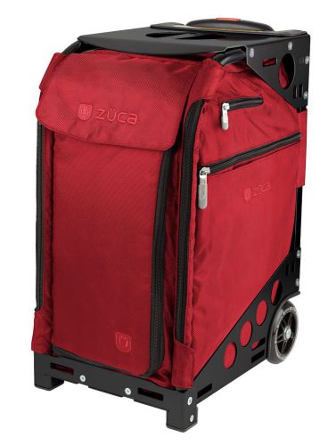 Professional wheelie case for stenograph in ruby red for sale