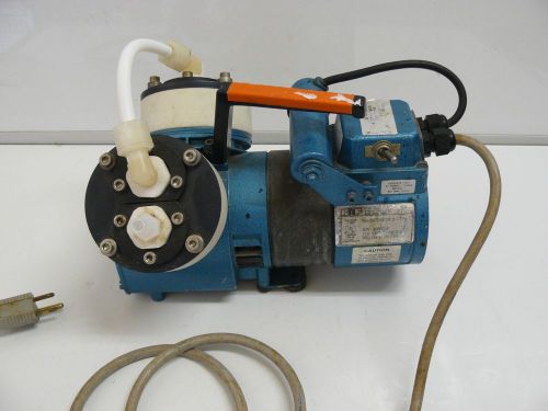 Knf neuberger un726.3 ftp ptfe diaphragm vacuum pump 115 volt 60 hz 2.0 amp for sale