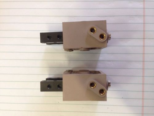Pair of Pneumatic Grippers for automation or robotic fair