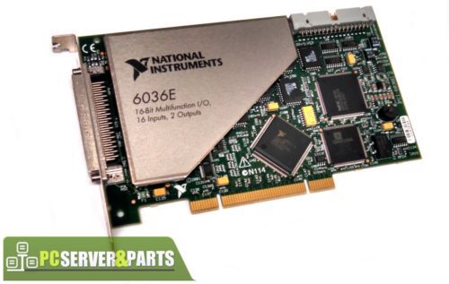 NATIONAL INSTRUMENTS NI PCI-6036E 16-Bit Multifunction I/O DAQ BOARD 187857E-01