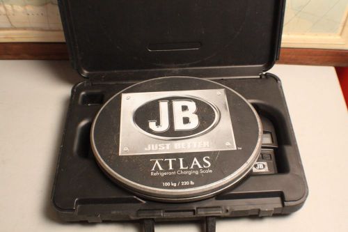 JB ATLAS Refrigerant Charging Scale 713-500-G37 0914 W/ Case  J2384