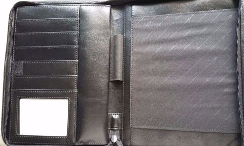 Gemline Endeavor Black Simulated Leather E-Padfolio iPad/Tablets Case