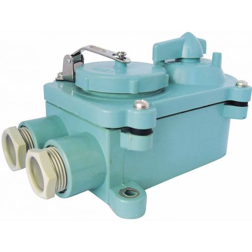 792808 Synthetic Resin Watertight Receptacle With Rotary Switch