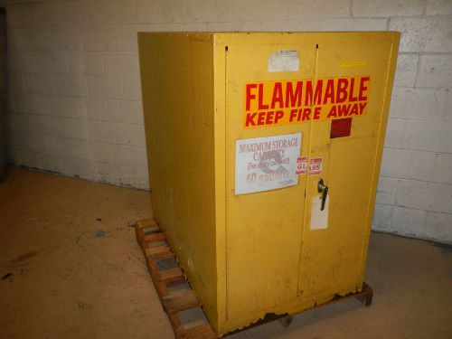 Eagle 1928 flammable horizontal cabinet 55 gallon for sale