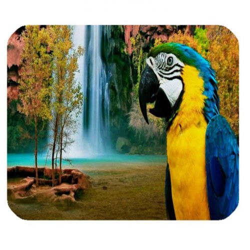 Beautiful Birds Style Mousepad Design For Optical Laser Mouse Anti-Slip