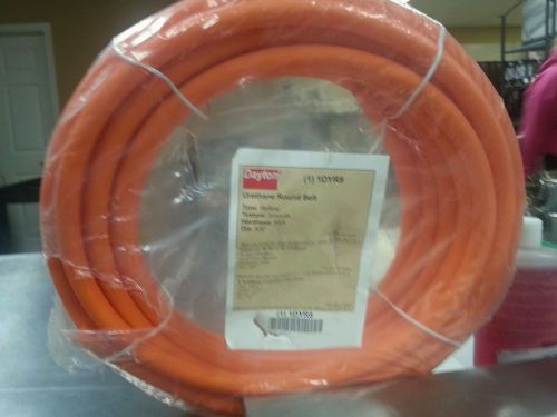 Dayton 1DYR8 Round Belt, Hollow Core 5/8&#034; OD 50 Ft. Length New In Package