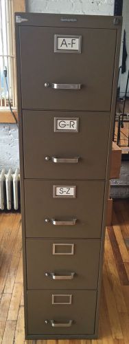 Statesman 5 Drawer Tall Metal Filing Cabinet Pick-up only NYC