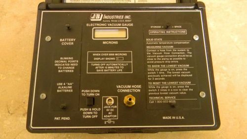 JB Industries DV-20 Digital Vacume Gauge