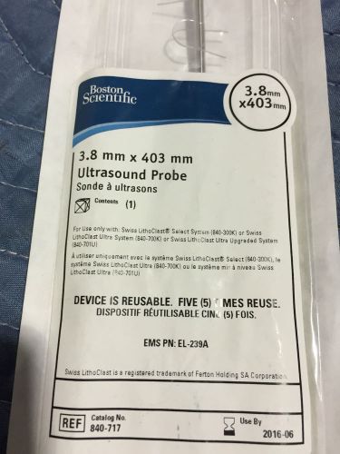 Boston Scientific 840-717 Ultrasound Probe 3.8mm x 403mm