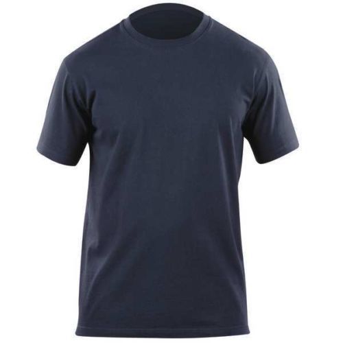 5.11 TACTICAL 71309 Professional T-Shirt,Fire Navy,Cotton, Med.