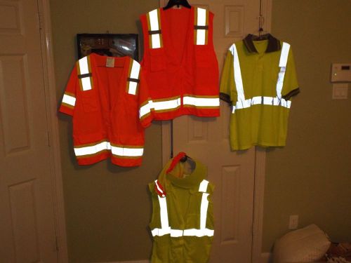 Large lot of reflective safety wear, 27 NEW pieces