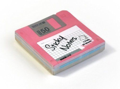 SUCK UK Floppy Disk Sticky Notes