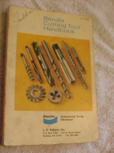 Bendix cutting tool handbook