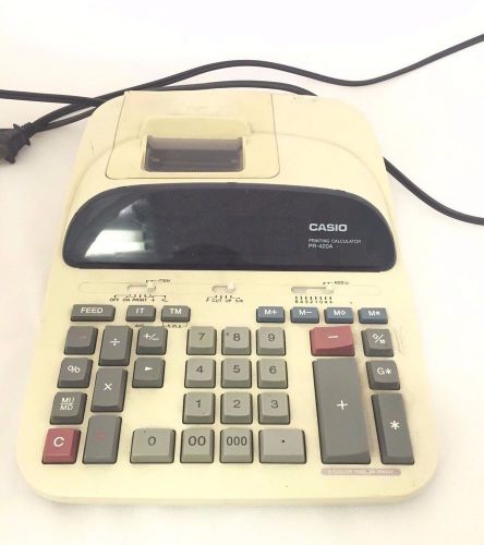 Casio PR-420A Printing Calculator
