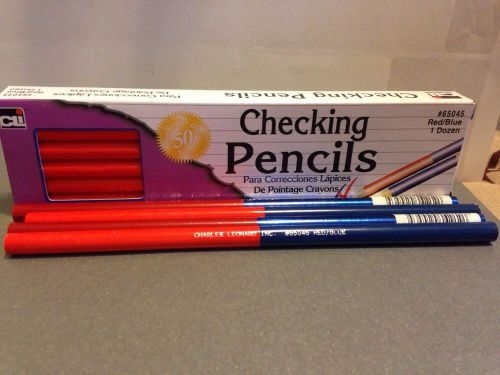 Red/blue Checking Pencils 16 Total